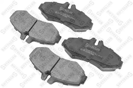 Комплект тормозных колодок дискового тормоза STELLOX 712 000B-SX